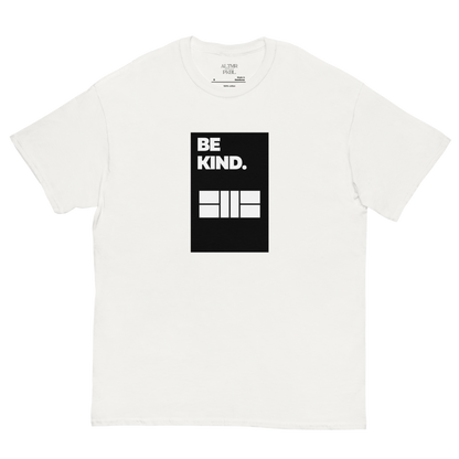 ALTMR Pickleball Men's classic tee "White Be Kind"