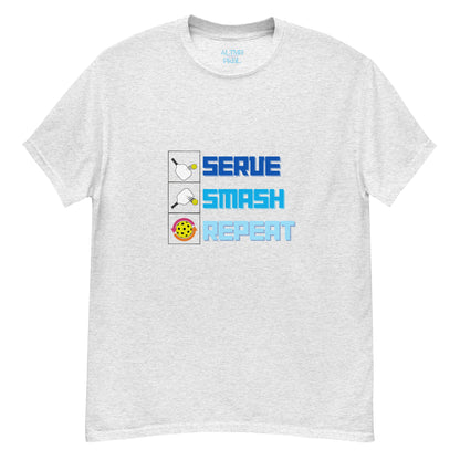 ALTMR Pickleball Men's classic tee "SERVE, SMASH & REPEAT"