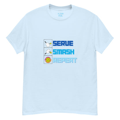 ALTMR Pickleball Men's classic tee "SERVE, SMASH & REPEAT"