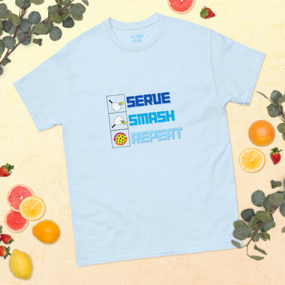 ALTMR Pickleball Men's classic tee "SERVE, SMASH & REPEAT"