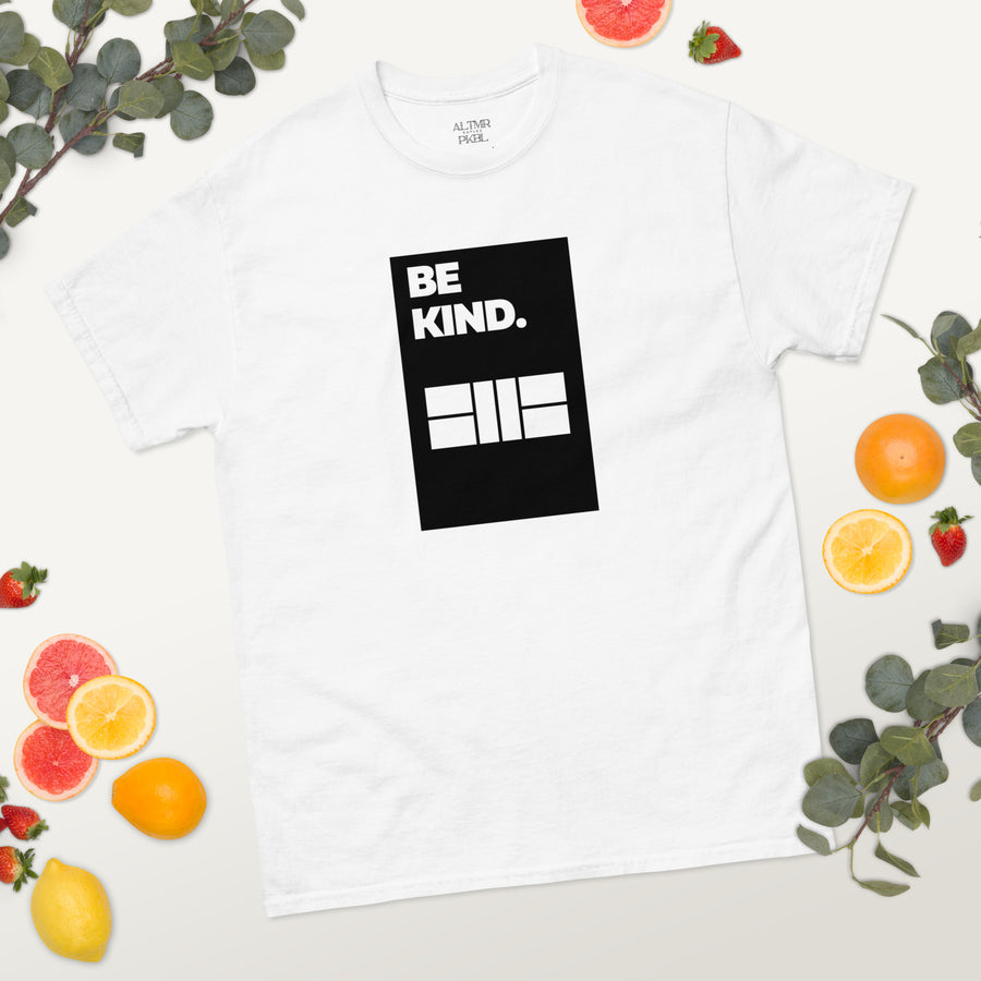 ALTMR Men's classic tee White Be Kind