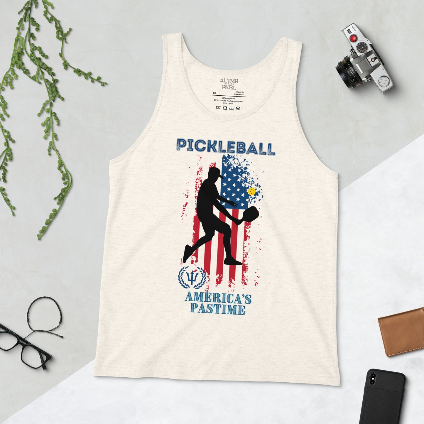 ALTMR Pickleball Unisex Compression Tank Top "Americas Pastime"