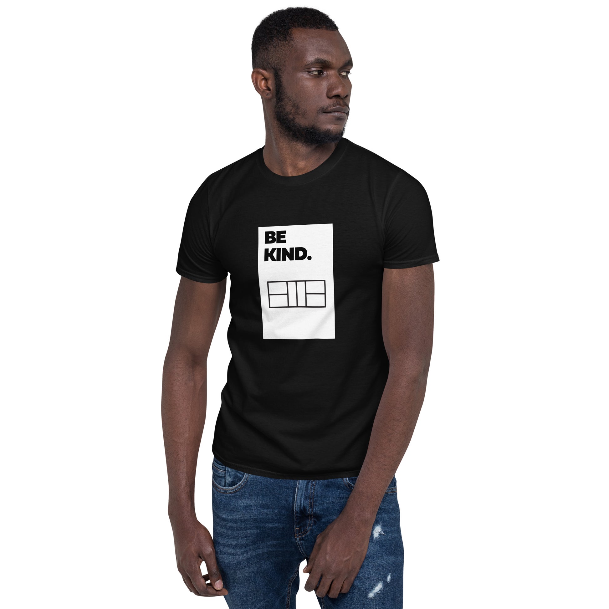 Be kind  Short-Sleeve Unisex T-Shirt Black