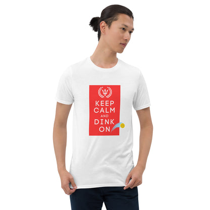 ALTMR Pickleball Short-Sleeve Unisex T-Shirt "KEEP CALM AND DINK ON"